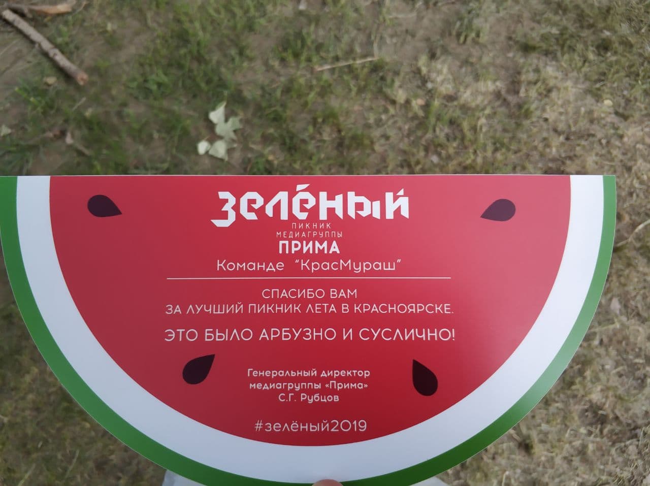 Фестиваль "Зеленый" на острове Татышева 2019г.